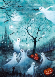 Bijdehansje | Spooky Halloween | Postcard