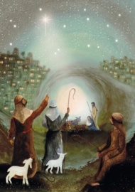 Bijdehansje | Star of Bethlehem | Postcard