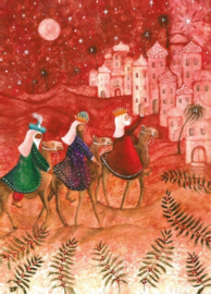 Bijdehansje | Three Kings  | Postcard