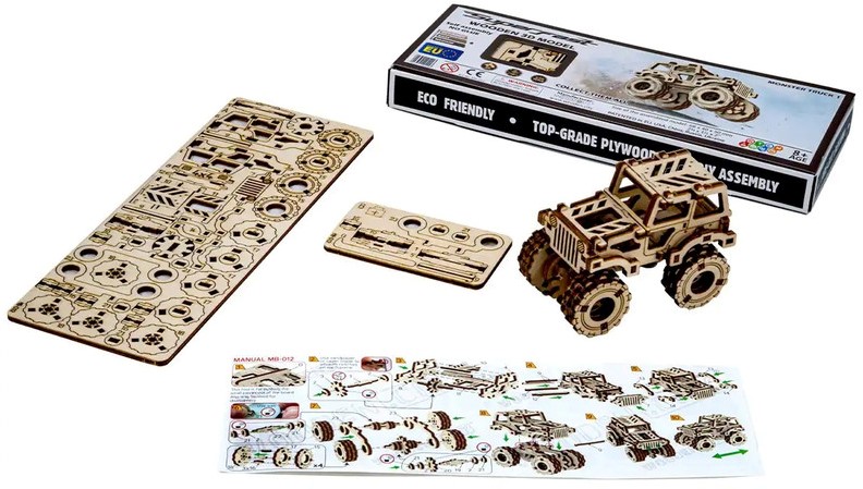 Wooden City | Monster Truck 1