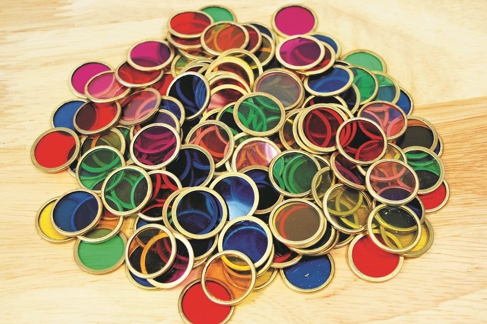 Shaw Magnets | Metalen telchips | 100 stuks