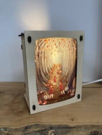 Het Houtlokael | kaartenlamp