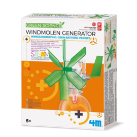 4M Kidzlabs | Windmolen generator| FR en NL versie