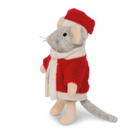 Het muizenhuis | knuffelmuis Santa