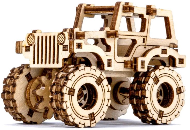 Wooden City | Monster Truck 1