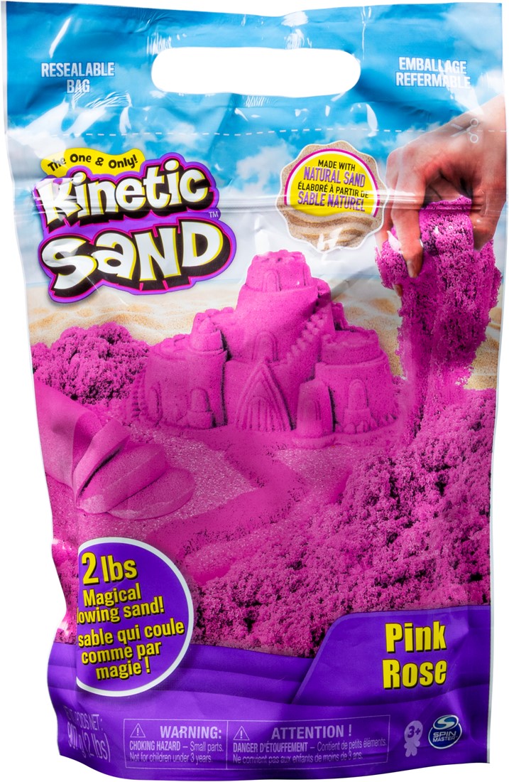 Kinetic Sand | roze | 907 gram in zak