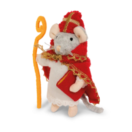 Het muizenhuis | knuffelmuis Sinterklaas