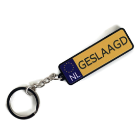 Rijbewijs sleutelhanger - geslaagd!