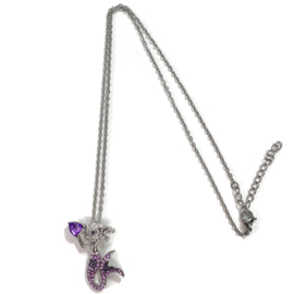 Ketting Meermin - Lila