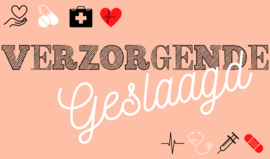Vlag Verzorgende geslaagd