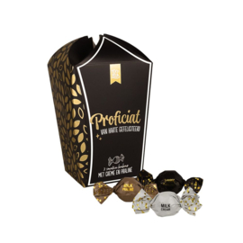 Gefeliciteerd - Proficiat - Bonbonbox 100%leuk