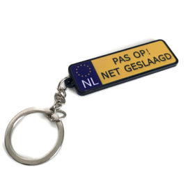 Rijbewijs sleutelhanger - Pas op net geslaagd!