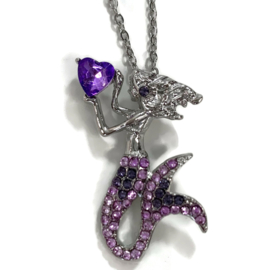 Ketting Meermin - Lila