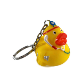 Duck-Badeend sleutelhanger - Dokter - arts