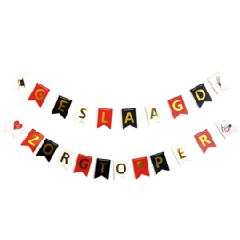 Slinger - vlaggenlijn - Zorgtopper Geslaagd - LET OP !! zie onderstaande opmerking