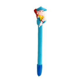 Geslaagd pen - heer - blauw