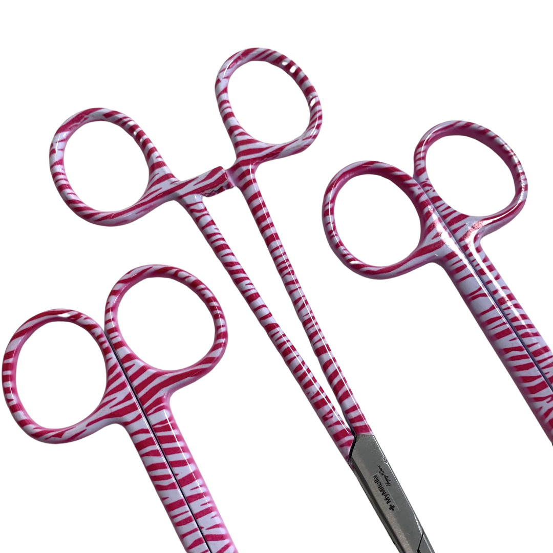 Pink Zebra 3-set scharen zorg (kocher-zorgschaar-verbandschaar)