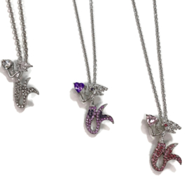 Ketting Meermin - Roze