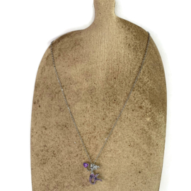 Ketting Meermin - Lila