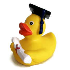 Badeend - Geslaagd pet  & diploma