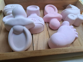 Hoera een broertje stoepkrijt traktatie