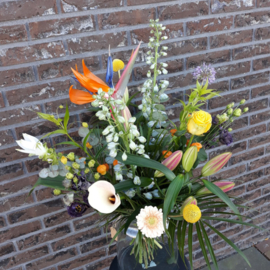 Boeket fleurig -groot-