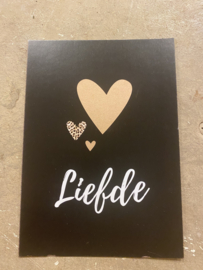 Wenskaart “liefde”