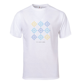 UNISEKS T-SHIRT KLEUR 9 x 8 STER (Merk FRUIT OF THE LOOM ®)