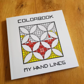 ! PRE ORDER !  COLORBOOK MY HAND LINES