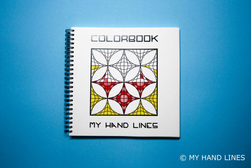 COLORBOOK MY HAND LINES