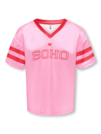 T-shirt ONLY Lulu begonia pink