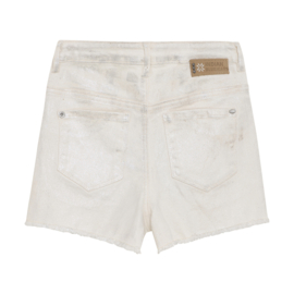 High waste korte broek IBJ silver (970278)