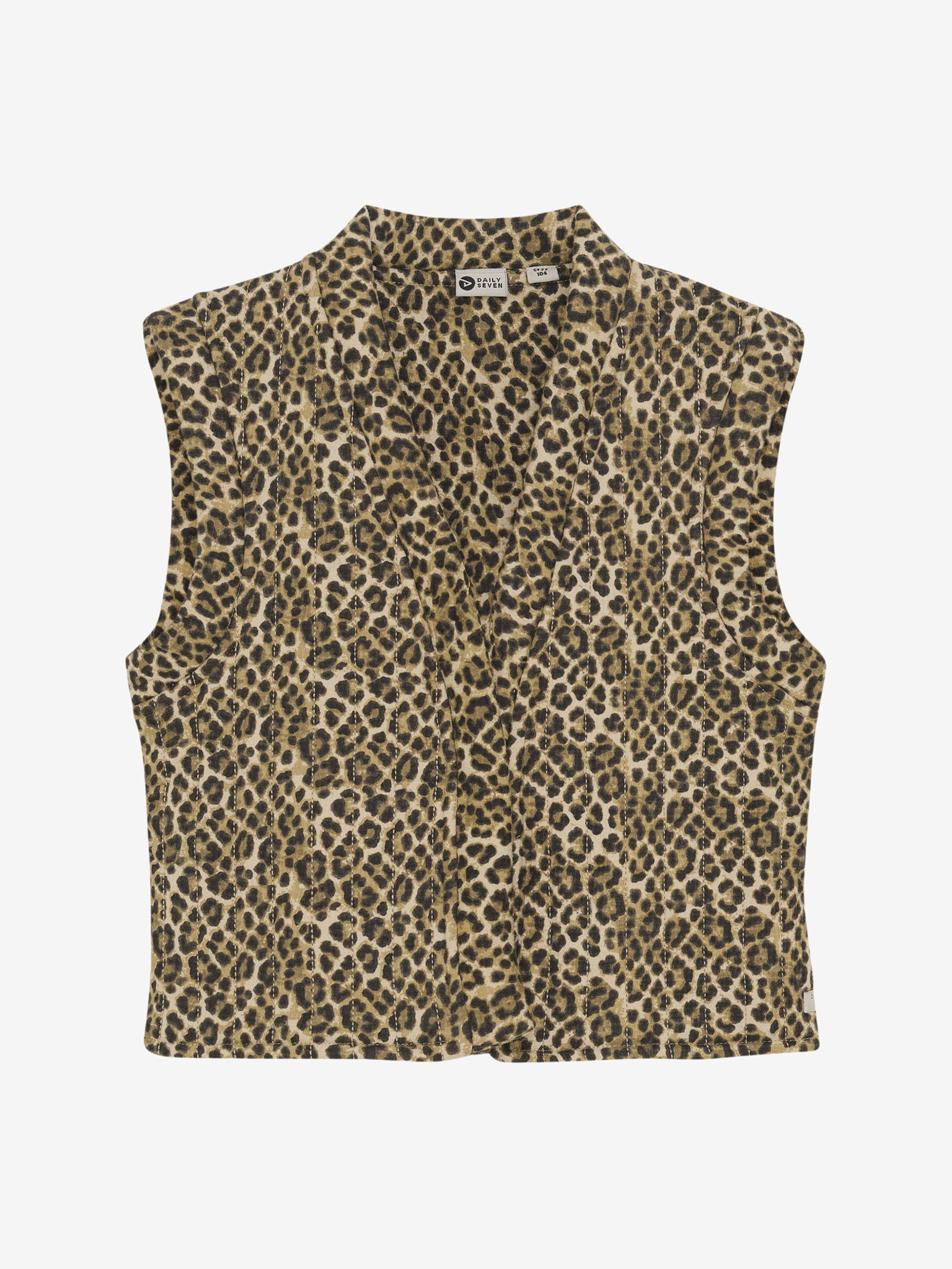 Gilet DAILY7 GIRLS animal  latte sand 930207