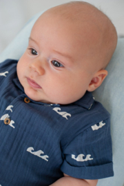 Korte broek FEETJE summer woven 52100496 indigo