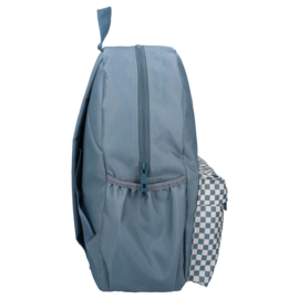 Rugzak Studio V double check blue
