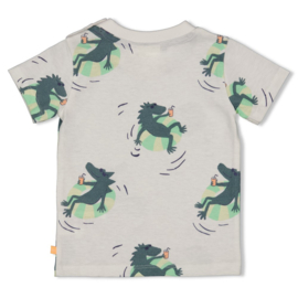 T-shirt FEETJE lagoon legends 51701036 wit