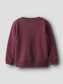 Trui NAME IT GIRLS Rear bordeaux