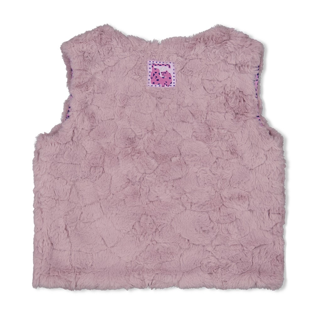 Omkeerbaar gilet JUBEL wild soul lila 91200019