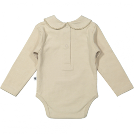 Romper KLEIN collar girls tan beige