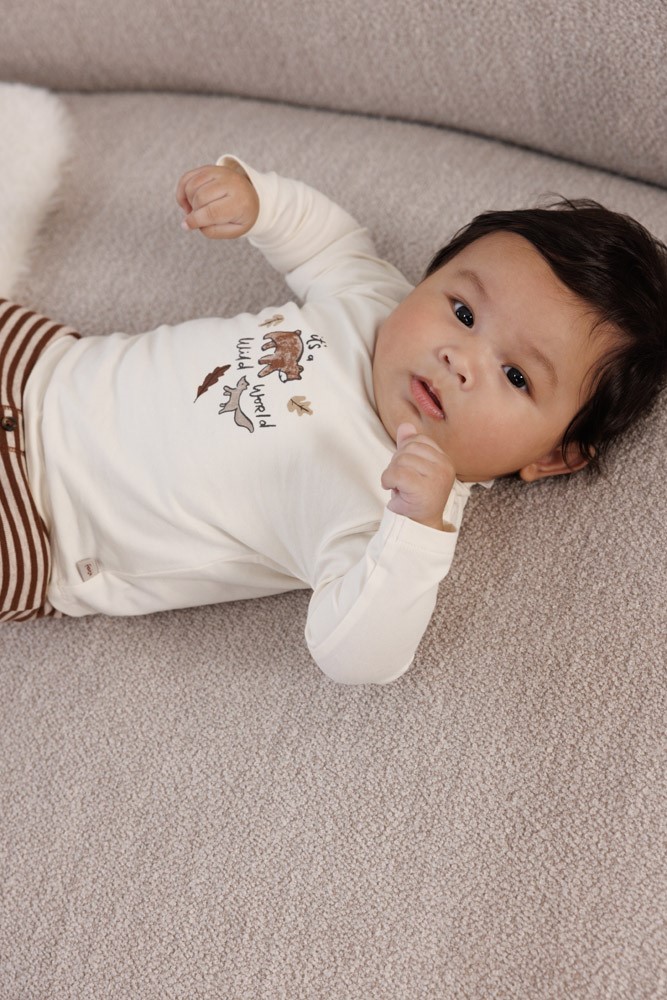 Longsleeve FEETJE wild world offwhite 51602627