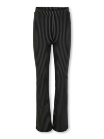 Flared broek ONLY Blair black striped