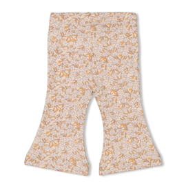 Flared broek FEETJE creme aop flower field 52202348