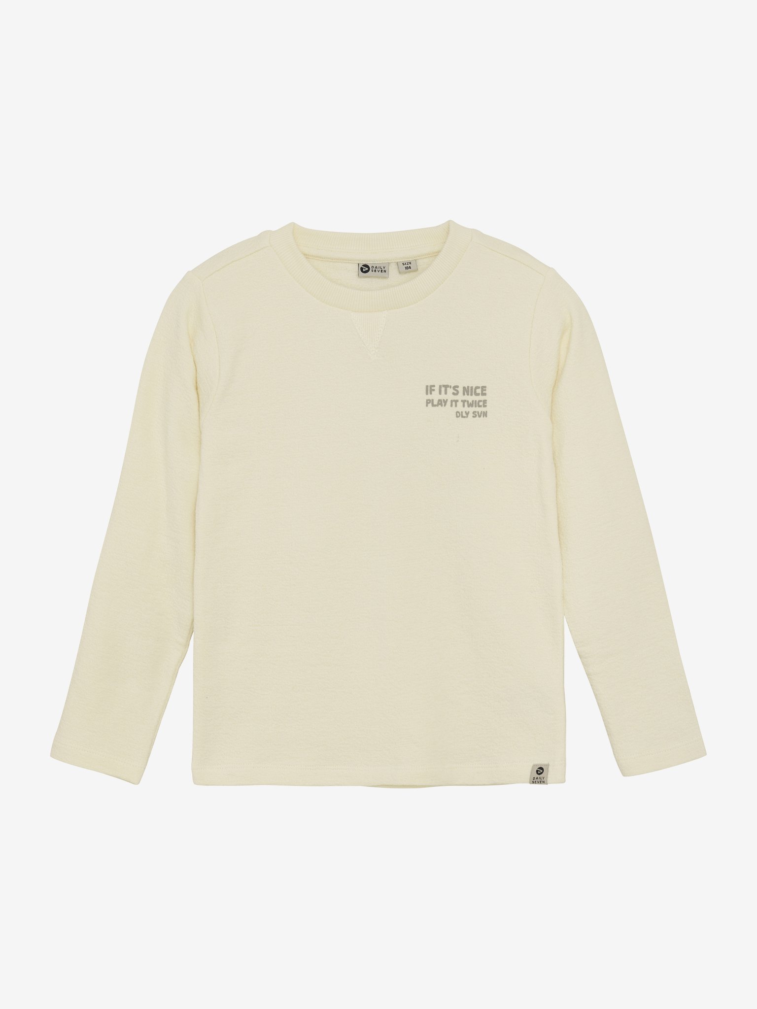 Longsleeve DAILY7 BOYS off white 920192