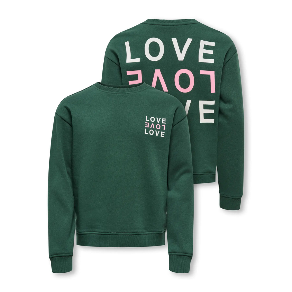 Sweater ONLY kogcamine groen
