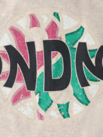 Cropped shirt IBJ GIRLS light sand melange 970712