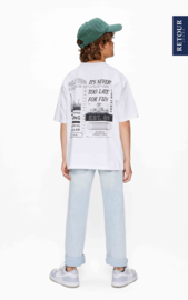 T-shirt RETOUR BOYS Davis white (RBJ-051-209)