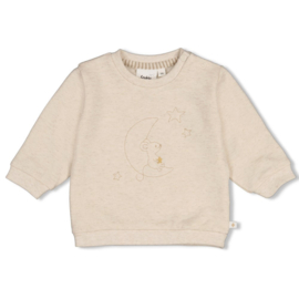 Sweater FEETJE over the moon for you 51602801 offwhite melange