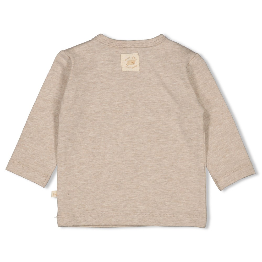 Longsleeve FEETJE Sleepy Sheepy taupe melange 51602680