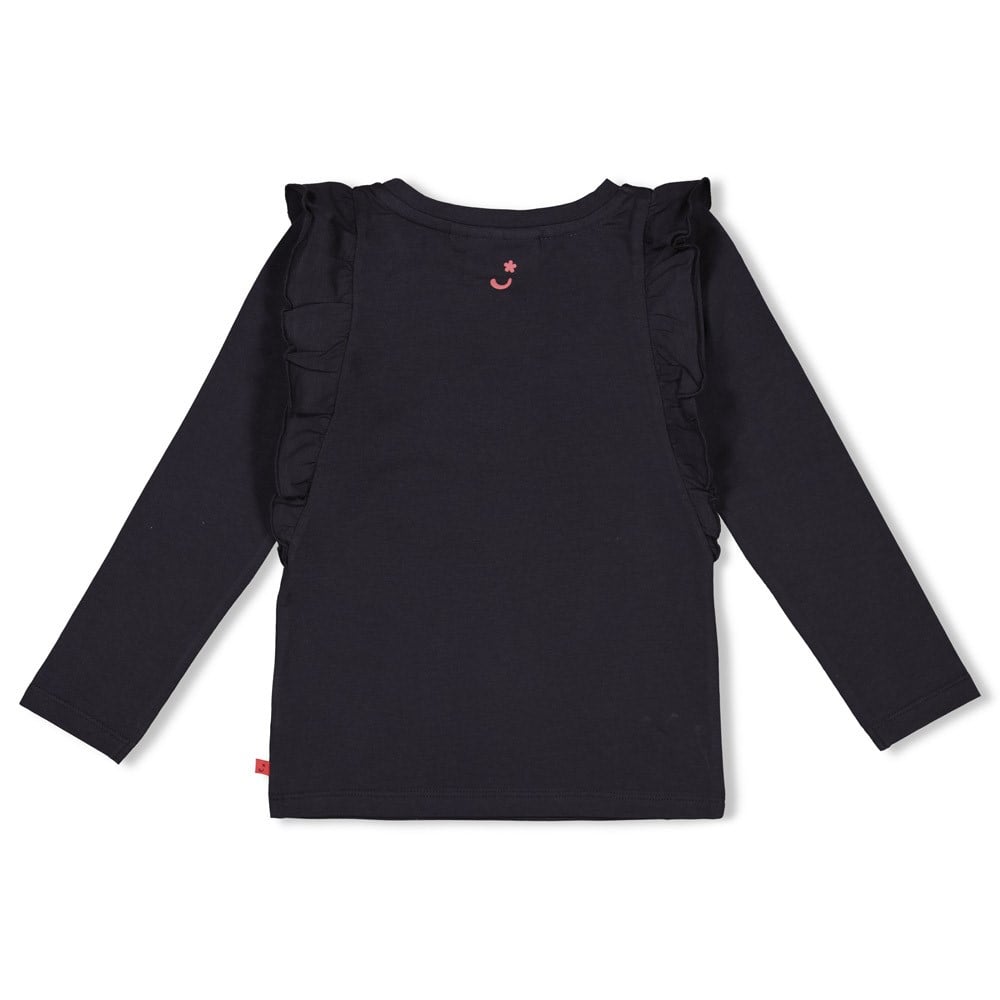 Longsleeve JUBEL queen of hearts antraciet 91600439