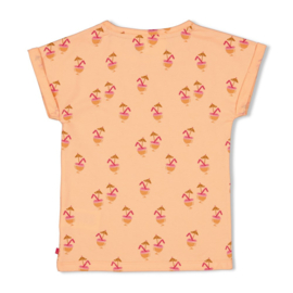 T-shirt JUBEL Samba Shake neon oranje 91700407
